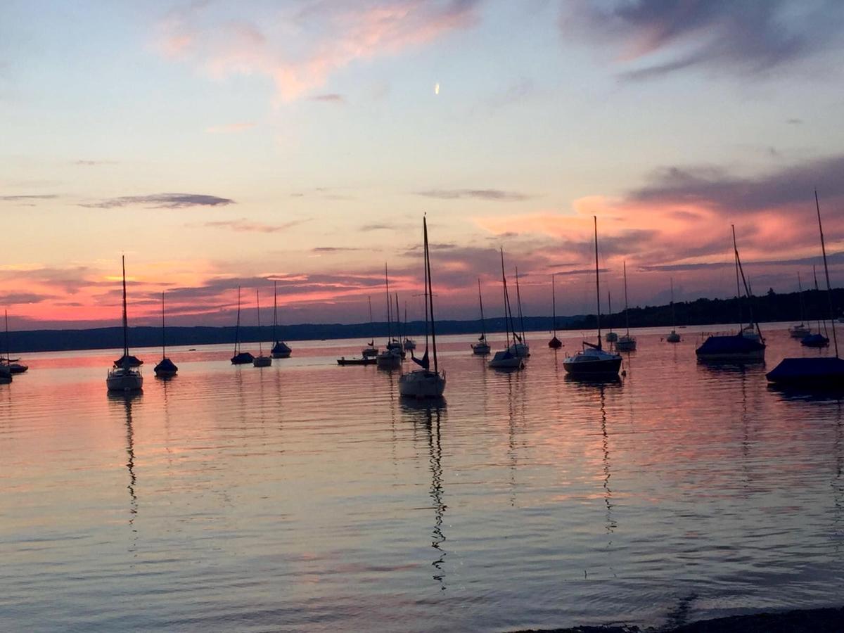 Dießen am Ammersee Hotel Zum See Garni מראה חיצוני תמונה